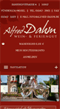 Mobile Screenshot of alfred-dahm.de